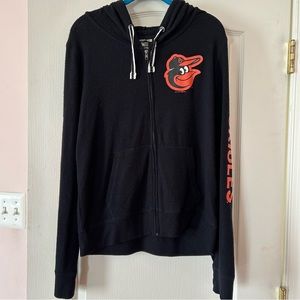 5th & Ocean by New Era Official MLB Orioles Women’s Zip-up Jacket